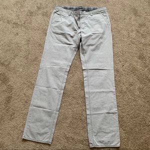 Hugo boss-grey alim fit cotton pants